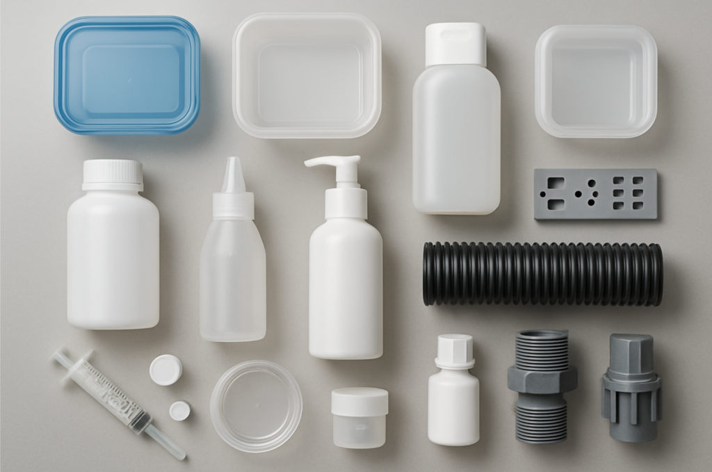 PP plastic applications